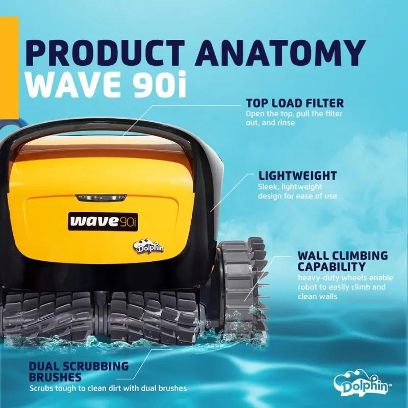 Dolphin Wave 90i Robotic Pool Cleaner Commercial